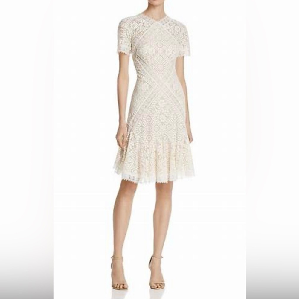 Tadashi Shoji for Anthropologie lace dress